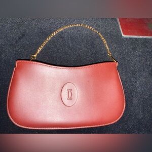 New never used Cartier Vintage 1980's Slim Coin Mini Purse